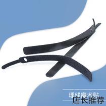 Direct sales data cable storage and organization computer mouse wire ties nylon bundled headphone cables and Velcro customization