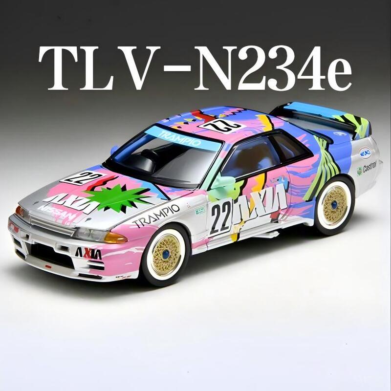Domeka Tlv N234E Gtr Skyline R32 Axia Racing Car Alloy Car Model