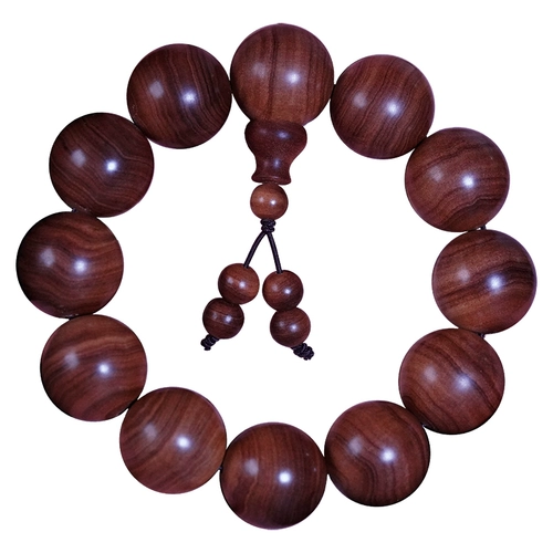 俏源 Браслет из сандалового дерева, четки, Индия, 108 бусин