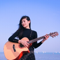 Blue shield guitar Randon folk finger play notched sequoia ball sand RG-18LM surface veneer piano 40 41 inch professional