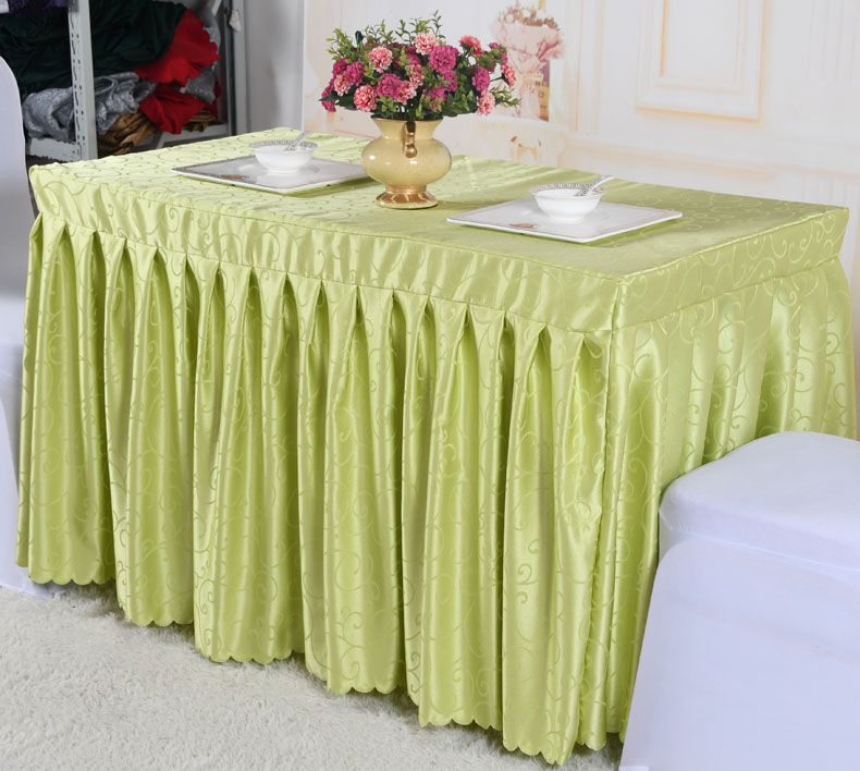 Ưu đãi đặc biệt vận chuyển miễn phí phòng họp Booth bảng vải bảng vuông váy váy bàn dài khách sạn bảng vải khăn trải bàn tấm vải liệm - Khăn trải bàn khăn trải bàn pvc