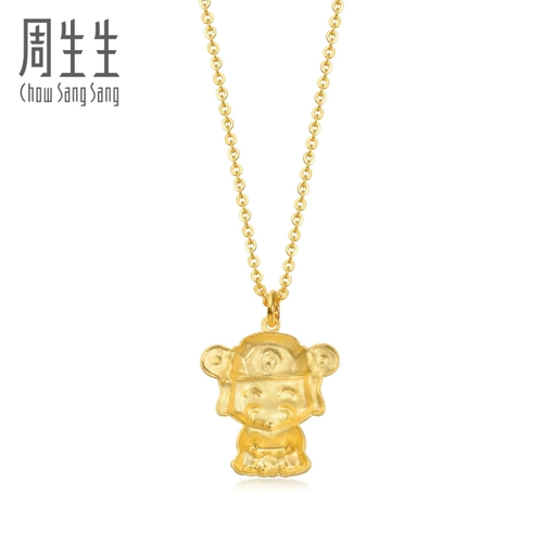 周生生 Золотое ювелирное украшение, золотая подвеска, ожерелье