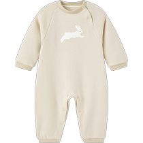 (Haute Couture Series) Yings childrens clothing baby jumpsuit long-sleeved autumn baby casual clothes 2024 new style