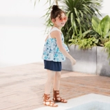 Летние штаны для девочек, шорты, юбка