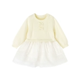 Комфортный осенний лонгслив для девочек, юбка