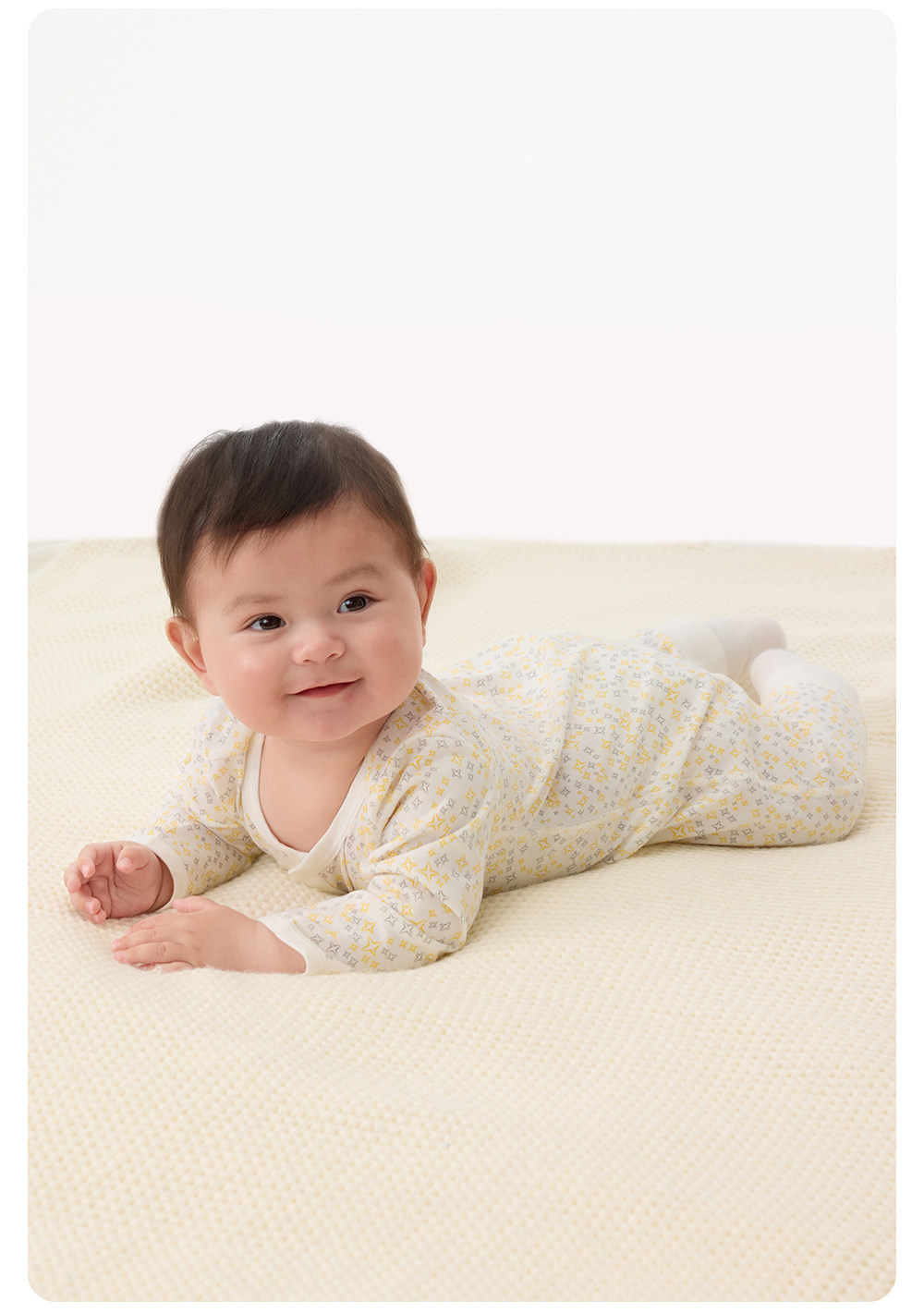 英氏婴儿衣服宝宝秋季连体衣新生婴幼儿哈衣春秋初生纯棉和尚爬服 — 28