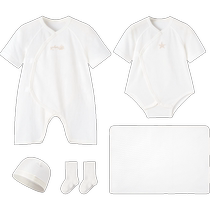 (Same style in shopping malls) Yings baby gift box high-end gift 100-day gift newborn full-moon gift five-piece set