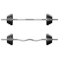 Li Ning Barbell Mens Fitness Home Bench Press Squat Deadlift Weightlifting Straight Bar Bent Bar Arm Training Womens Hip Bridge Hip Push