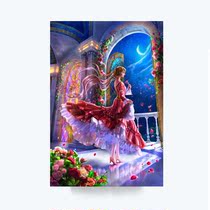 DMC self-made cross stitch kit Tilton Crafts-Juliet Juliet dream fairy girl