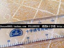 Special clearance DMC cross stitch plastic embroidery) special drawing ruler 11CT14CT scale
