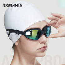 Rsemnia Electroplating Swimming Goggles Myopia раздел High definition waterproof waterproof anti-mat