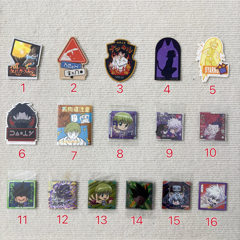 【Stickers】Full-Time Hunter Killua Zoldyck, Nezuko, Trunks, Knight, Catwoman, Ant King, Election Edition 【Stickers】Full-Time Hunter Killua Zoldyck, Nezuko, Trunks, Knight, Catwoman, Ant King, Election Edition