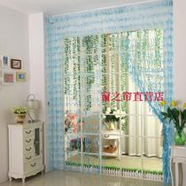 The new direct-sale store recommends pastoral finished willow cord curtains entrance hanging curtains living room background decoration