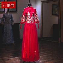 Xiuhe clothing summer 2021 new Chinese dress bride wedding dress thin section fat mm wedding toast dress large size summer