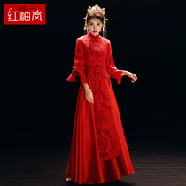Xiuhe dress women 2021 new bridal wedding toast dress dress Chinese wedding dress show kimono bridal dress summer
