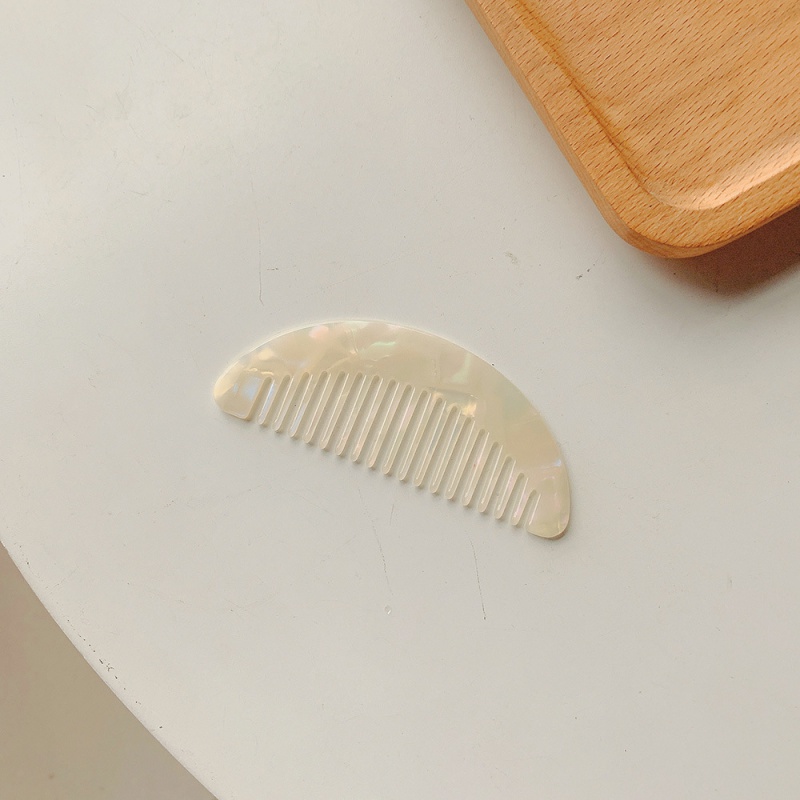 images 6:Advanced sense ~ Carrying the rinse hawksbill turtle with your own hair comb retro acetate hair comb female miniature tooth comb