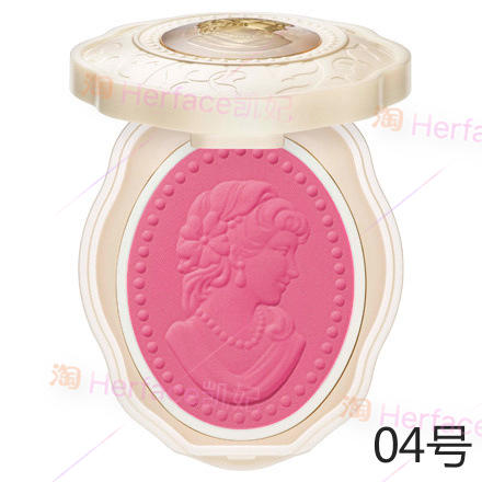 Spot Japan counter Laduree Laduli 2018 mới nổi má hồng Chân dung dập nổi màu má 02 - Blush / Cochineal má hồng 3ce 6 ô