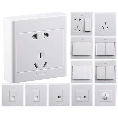 Bull Mingfang Switch панель панели наружной мебели стена стена пять -отверстие для линии линии мин