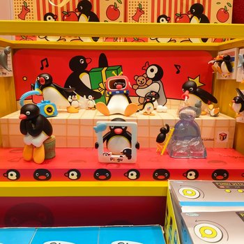 Pingu penguin pendant plush doll peripheral blind box