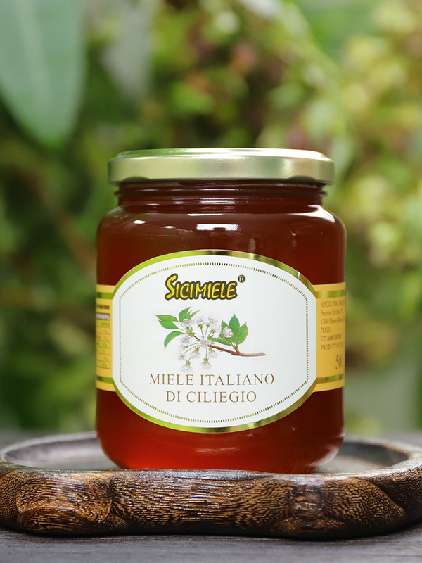 Italian Honey Sicimiele Cherry Blossom Honey Net Weight 500 Grams Gross Weight 860 Grams This Time 20% off Discount