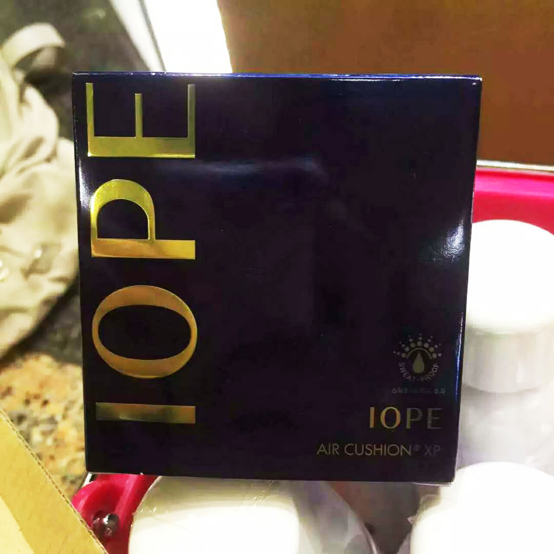 香港代购 IOPE亦博气垫BB霜/粉底霜 附替换芯 SPF 50+