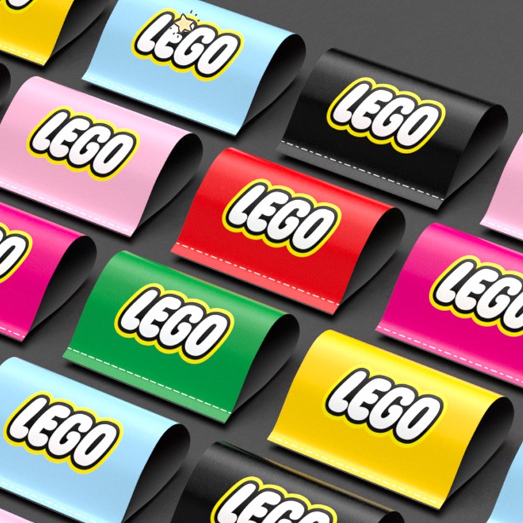 Lego Creative Car Door and Rear Tail Decoration Stickers, Toy Modification