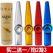 Thẻ kim loại zortika nhóm sáo gỗ ukulele cấp kazoo chơi nhạc cụ đệm đàn guitar đặt sáo - Nhạc cụ phương Tây