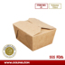 hộp cơm văn phòng giữ nhiệt Olima thực phẩm lớp giấy kraft bao bì hộp vuông đáy hộp ăn trưa thân thiện với môi trường một lần khuyến mãi hộp ăn trưa - Hộp cơm điện sưởi ấm hộp cơm điện unie Hộp cơm điện sưởi ấm