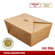 hộp cơm văn phòng giữ nhiệt Olima thực phẩm lớp giấy kraft bao bì hộp vuông đáy hộp ăn trưa thân thiện với môi trường một lần khuyến mãi hộp ăn trưa - Hộp cơm điện sưởi ấm hộp cơm điện unie