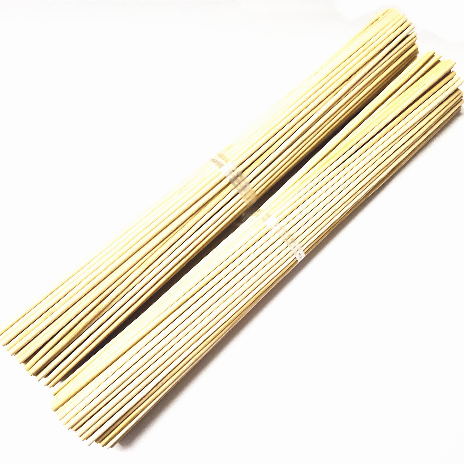 Two flat bamboo sticks 4 0 mm * 40 cm Cotton flower Sugar Blossom Rod bouquet Craft Sign Multi-Province