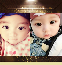 Beautiful foreign baby poster super cute cute treasure painting baby pictures high-definition wall stickers pregnant women wallpaper