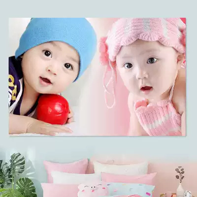 Cute baby poster photo portrait beautiful baby pictorial picture male bb wall sticker pregnant woman prenatal education early education