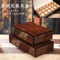 rosewood box tea box high-grade 12 18 small cans dahongpao zhengshan small species tieguanyin gift box empty box