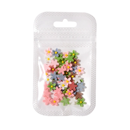 Украшение для ногтей, белое смешанное ювелирное украшение в форме цветка для ногтей, в цветочек, популярно в интернете