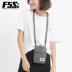 F5S Dòng màu cơ bản Vai cá nhân Messenger Gói gói hộ chiếu Thay đổi túi nhỏ Thời trang đường phố Nam và nữ