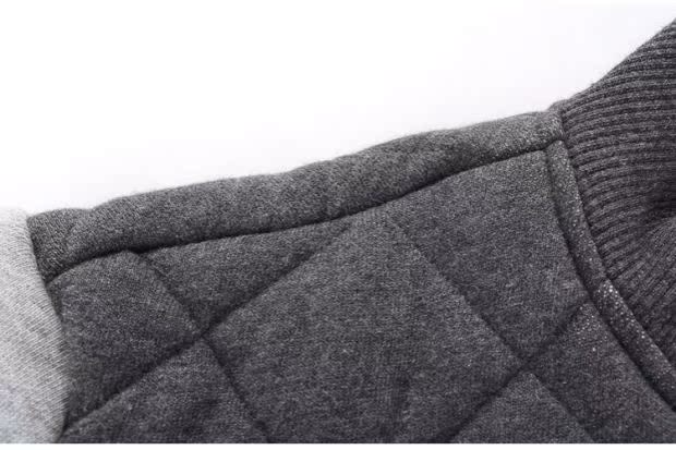 Áo cũ đơn giản màu sắc phù hợp với áo bông thủy triều nam mùa đông cotton phù hợp với áo bông giản dị áo khoác nam trẻ trung áo khoác bomber