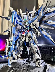 Special Offer! Gundam Model [Only the Nine Models in the Picture] with Winged Stand, Trendy Toy Assembly Ornament Gift