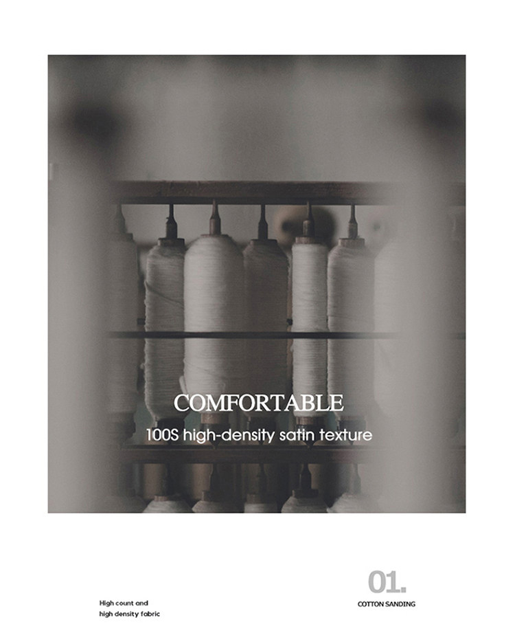 Cotton Bedding Set Four Piece Set Breathable Pure Cotton Bed Linen_voghion.com