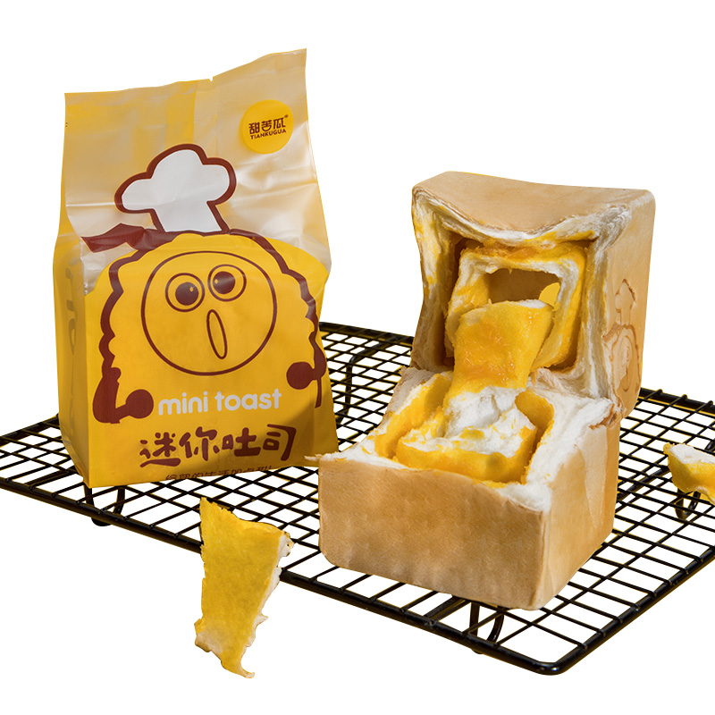 【拍4件】甜苦瓜多口味手撕面包90g*4