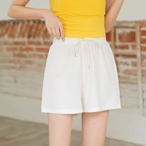 2021 Summer new 50% shorts women loose wide legs High waist display slim student sweet outside wearing 100 hitch underpants