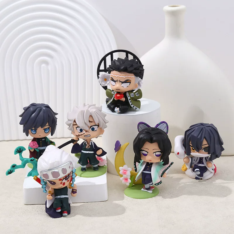 Серия Eat well Demon Slayer: Kimetsu no Yaiba Иносукэ Эндзиро Танджиро Зеницу Канрои еда игрушка украшение фигурка