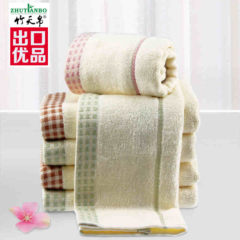 Bamboo silk Valentine's Day gift Bamboo pulp fiber small towel Beauty makeup remover small towel Small square towel for girls