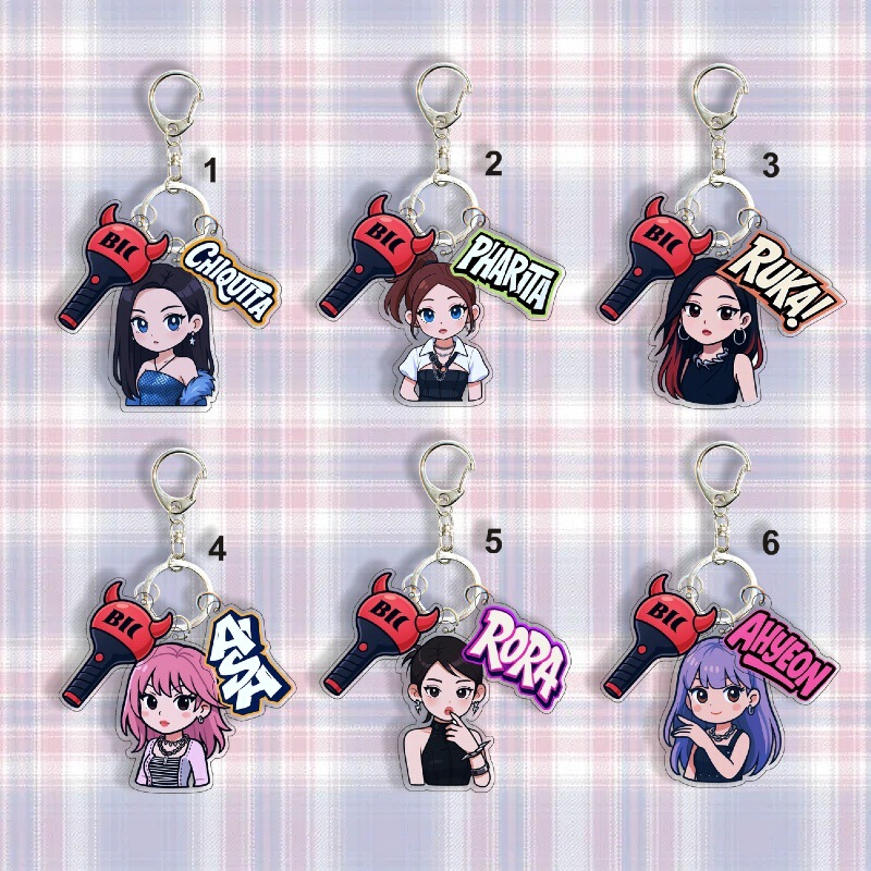 Babymonster Merchandise Chiquita Lee Cha-Yeon Ahyeon New Album Asa Pendant Keychain 1529