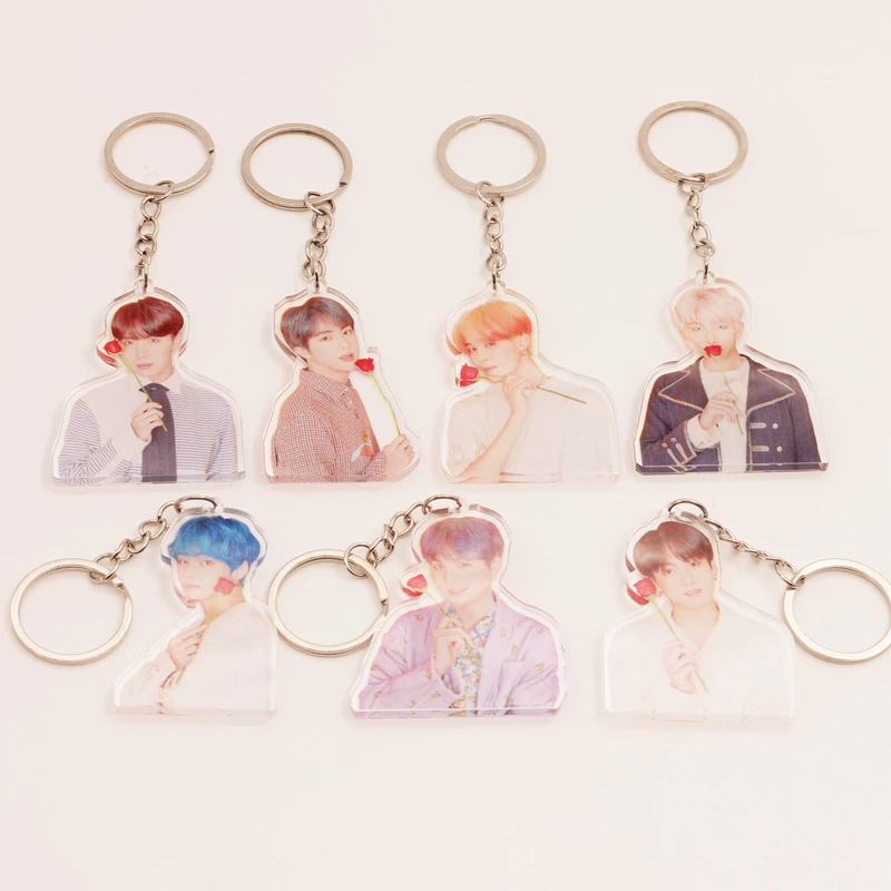 Внешний набор BTS "PERSONA" Ким Таэхёнг Джонгук акриловая подвеска-брелок с изображением персонажа 043