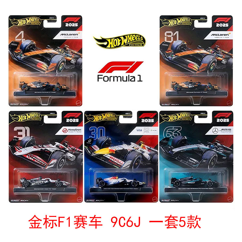 26 New Hot Wheels Gold Label F1 Racing Monster Fury Fyj44 Car Culture Rally Gdg44 Fast and Furious Hnr88/2