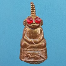 Thai Buddha brand genuine Wat DaYit dragon feeding Chen Buddha calendar 2542 Pak waterproof shell Thailand shipping