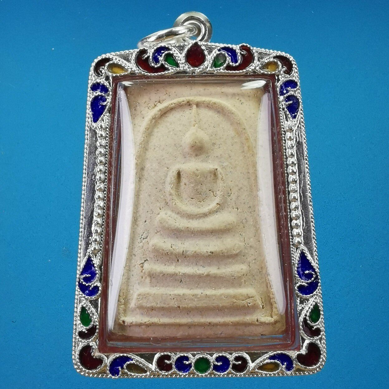 Thailand's Buddhist truffling famous Walakkonji Buddhist calendar 2507 Chongdi Buddha Card Waterproof Shell Thai Straight Hair