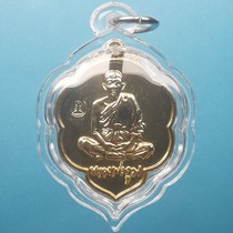  Thai Buddha brand genuine Longpa Kun Buddha Calendar 2539 gilt gold gilt silver self-contained Bronze waterproof shell Thai straight hair