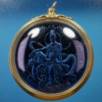 Thai Buddha card genuine rich 50 exquisite big model Italy Chadukang gilt shell Thailand delivery