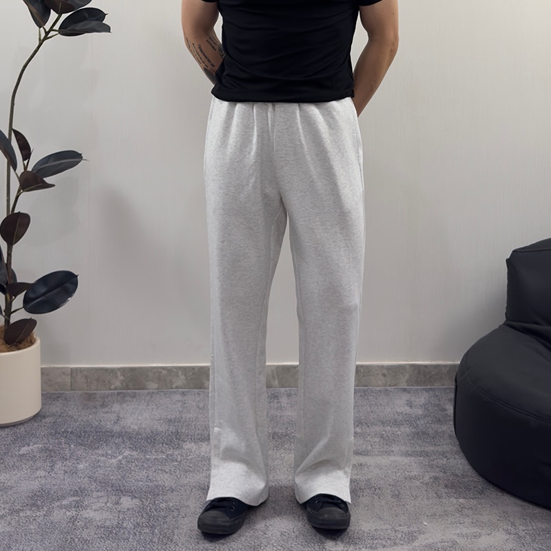 Roast Lucky Loose Straight-Leg Zippered Sweatpants for Men, Fitness, Sports, Casual, Versatile Cleanfit Long Pants Roast Lucky Loose Straight-Leg Zippered Sweatpants for Men, Fitness, Sports, Casual, Versatile Cleanfit Long Pants